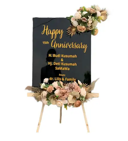 Papan Bunga Akrilik Giri Mulya